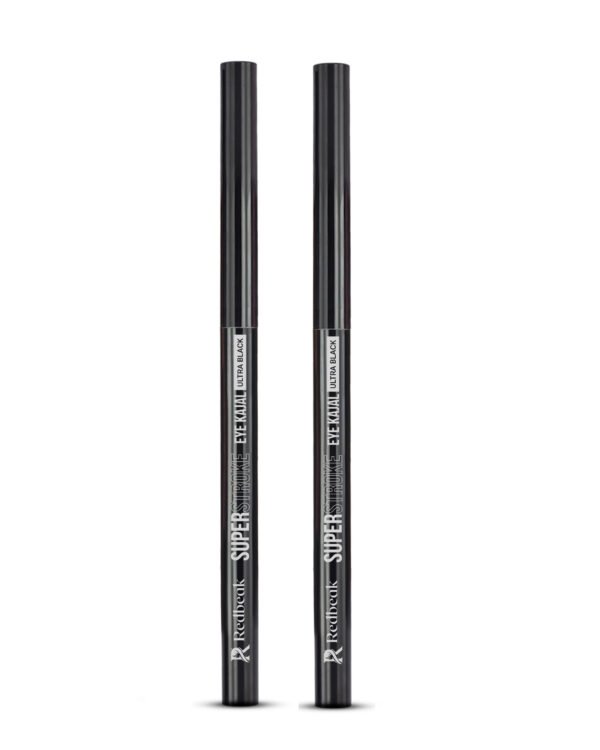 Redbeak Super Stroke Ultra Black Kajal (Pack of 2)