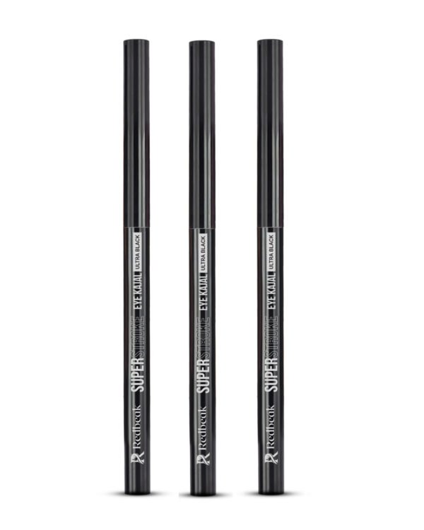 Redbeak Super Stroke Ultra Black Kajal (Pack of 3)