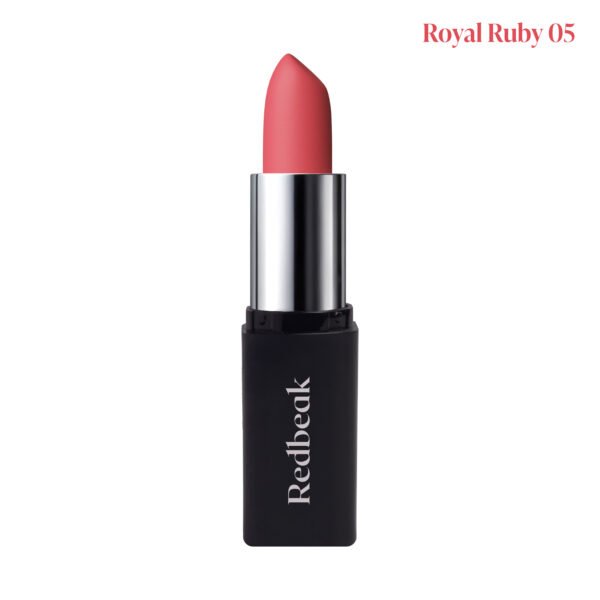 Redbeak Royal Ruby Cream Matte Bullet Lipstick - Image 2