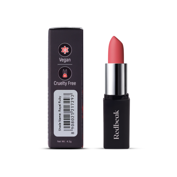 Redbeak Royal Ruby Cream Matte Bullet Lipstick
